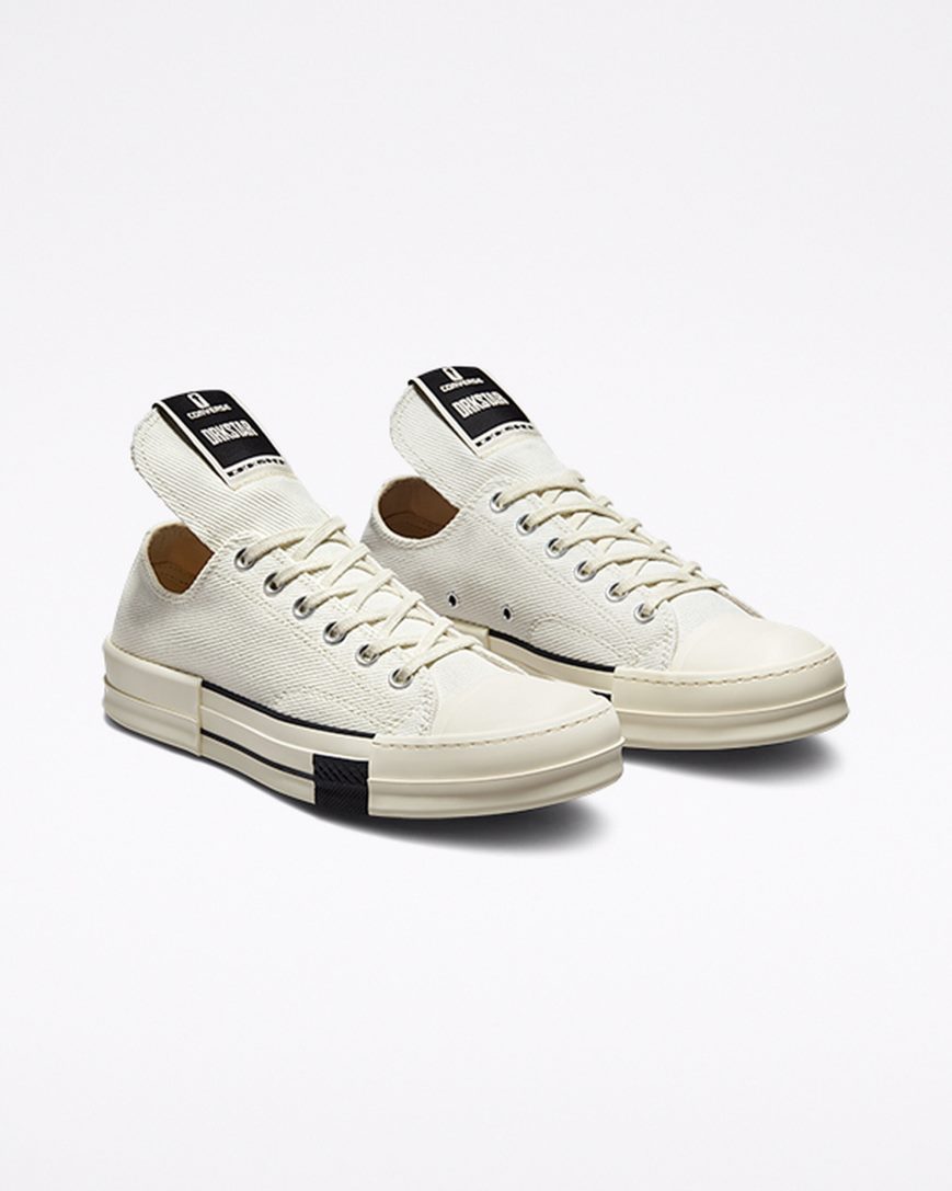 Tenisi Barbati Converse x DRKSHDW DRKSTAR Chuck 70 Albi Negrii | RO USPZW470